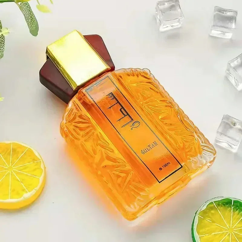 SULTAN Arabic Floral Pheromone Cologne - Long-Lasting Men's Eau de Parfum (100ml)