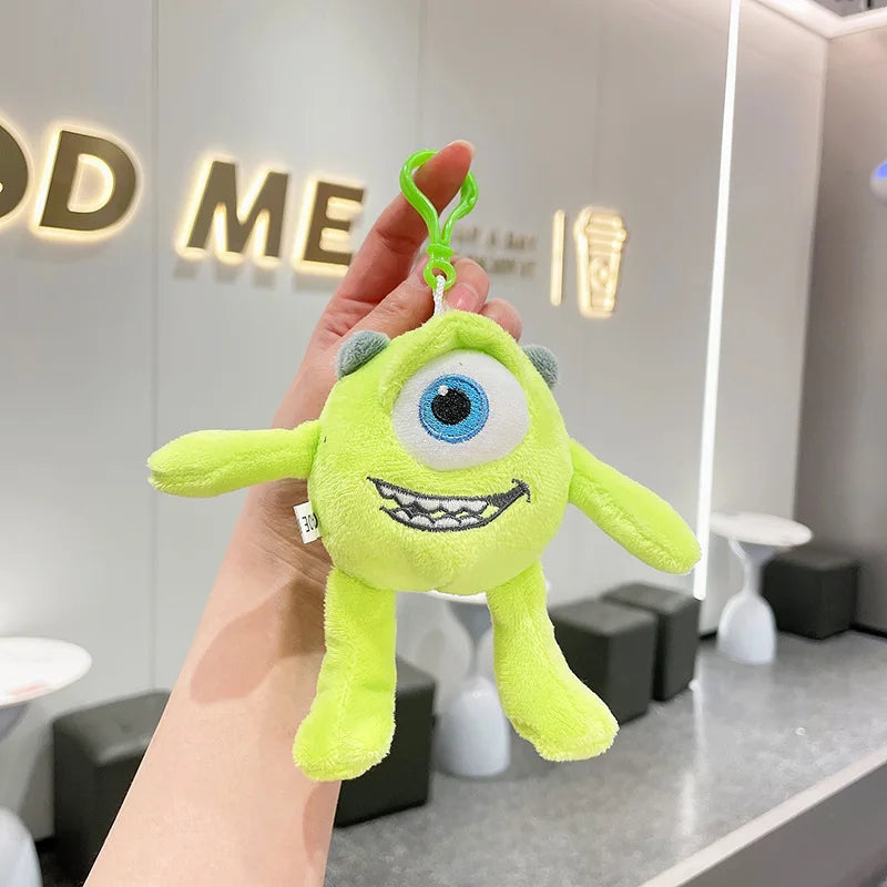 Kawaii Plush Keyring Car Keychain Automobile Keychain,Lovely Cartoon Keychain 3D Doll Plush Keychain,Stuffed Animals Bag Pendant