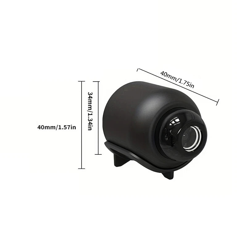 X5 Mini WiFi Security Camera - 1080P HD Wireless Surveillance with Night Vision