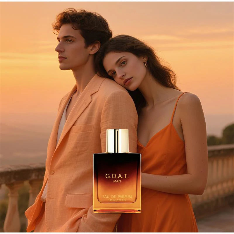 Fresh Sandalwood Vanilla Men's Cologne - Long-Lasting Eau de Parfum for Couples' Dates (50ml/100ml)