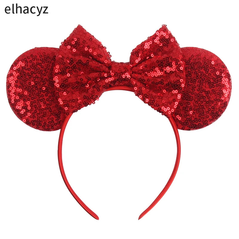 Disney Minnie Mouse Ear Hairband – Princess Party Gift for Girls & Disney Fans