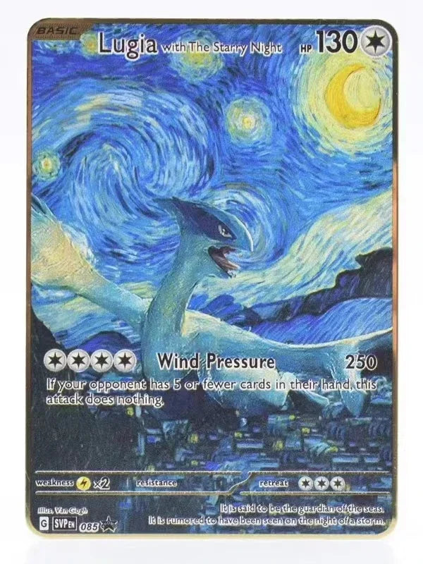 Pokemon Gold Metal Cards – Mewtwo, Pikachu GX & Charizard VMAX Collector Set