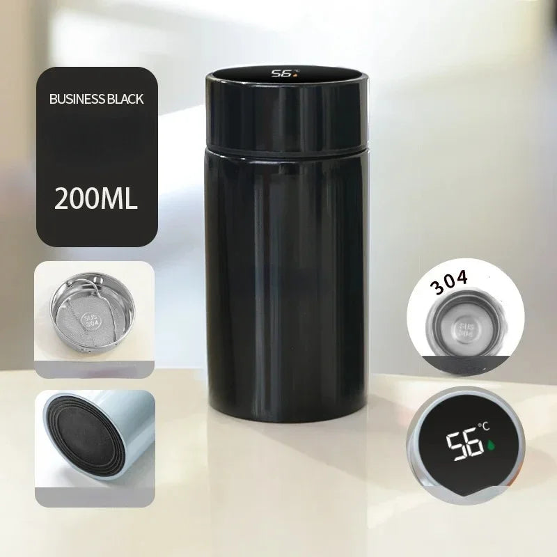 Stainless Steel Vacuum Insulated Water Bottle - 200ml-1000ml Thermal Flask