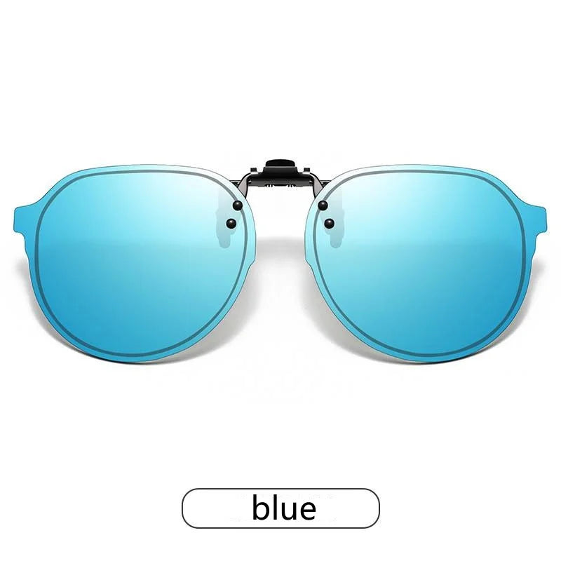🌈 55% OFF! Color-Changing Polarized Clip-On Sunglasses - Flip-Up UV400 (Unisex)