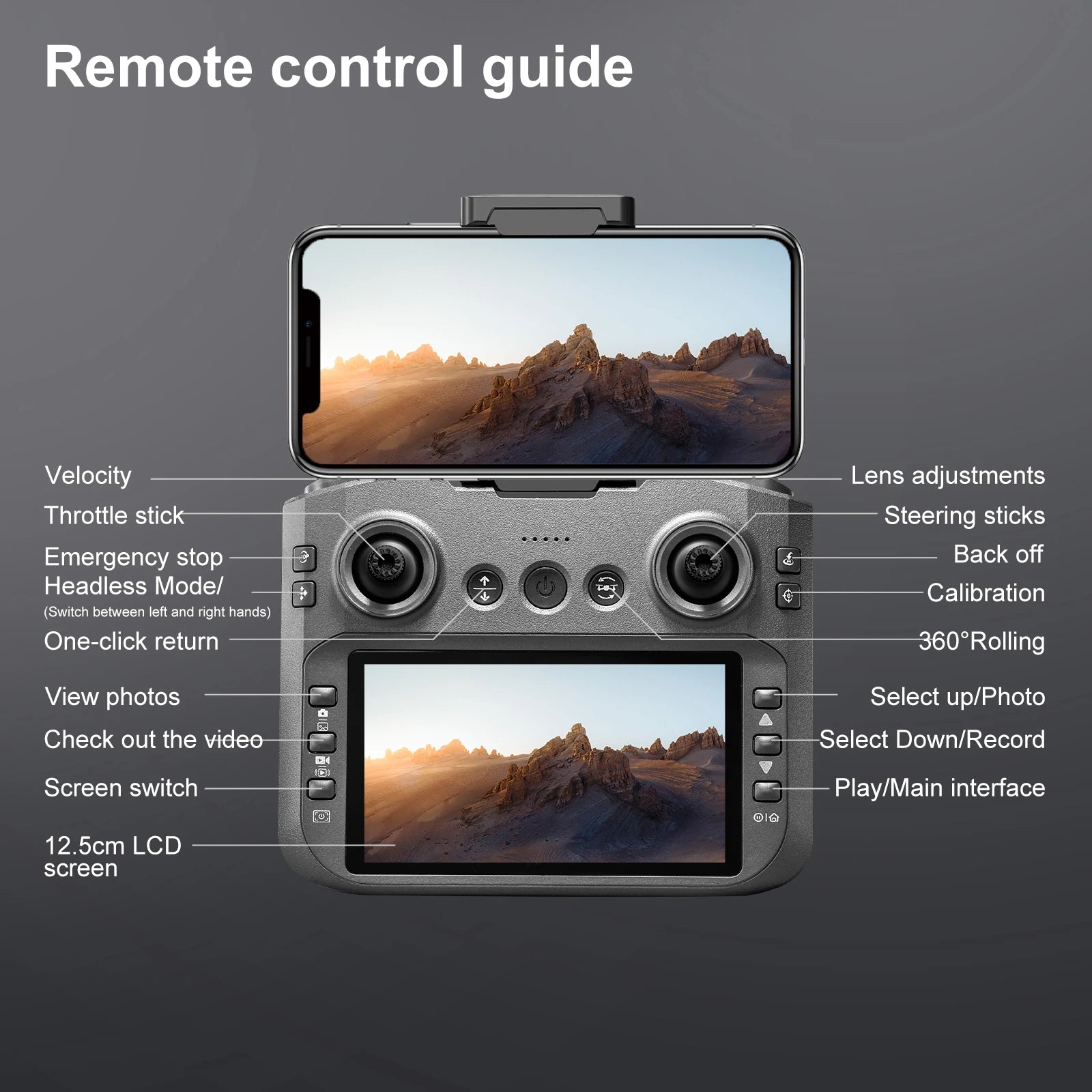 S156 Drone with 4K Camera & Optical Flow - 180° Adjustable Lens, Brushless Motors (180g)