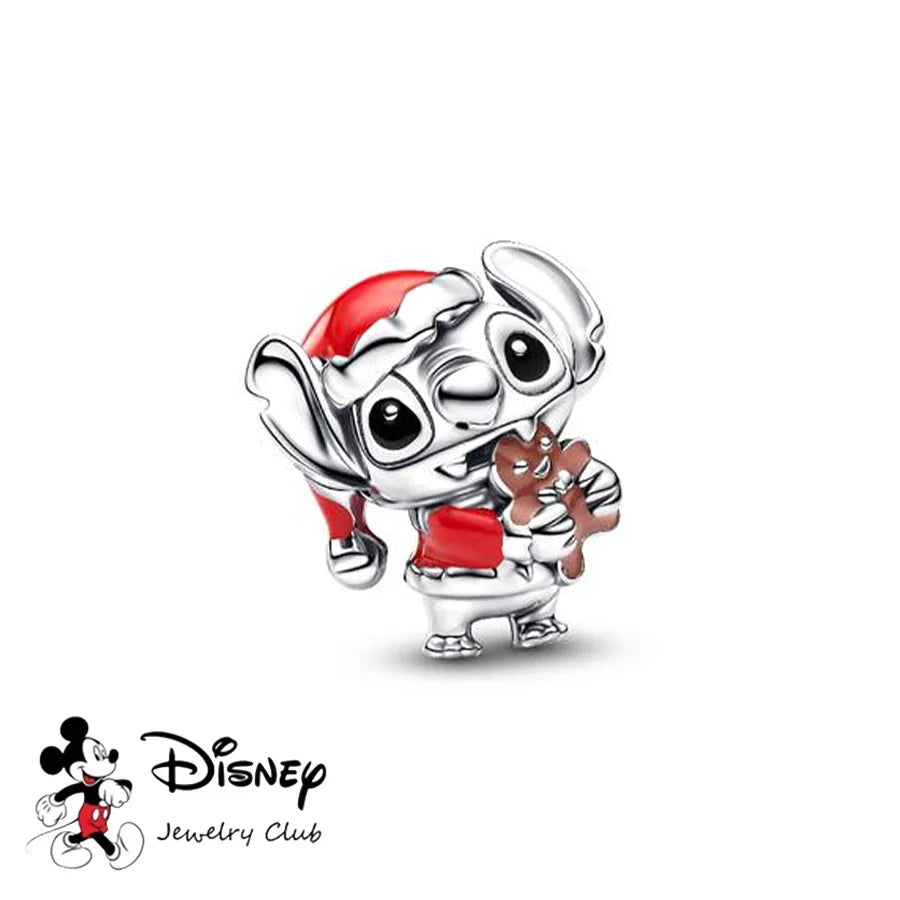 Disney Charm Beads Bracelet – Mickey & Stitch Style