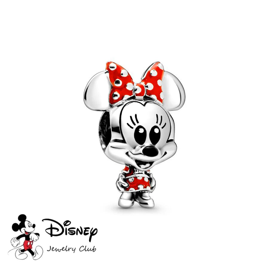 Disney Charm Beads Bracelet – Mickey & Stitch Style