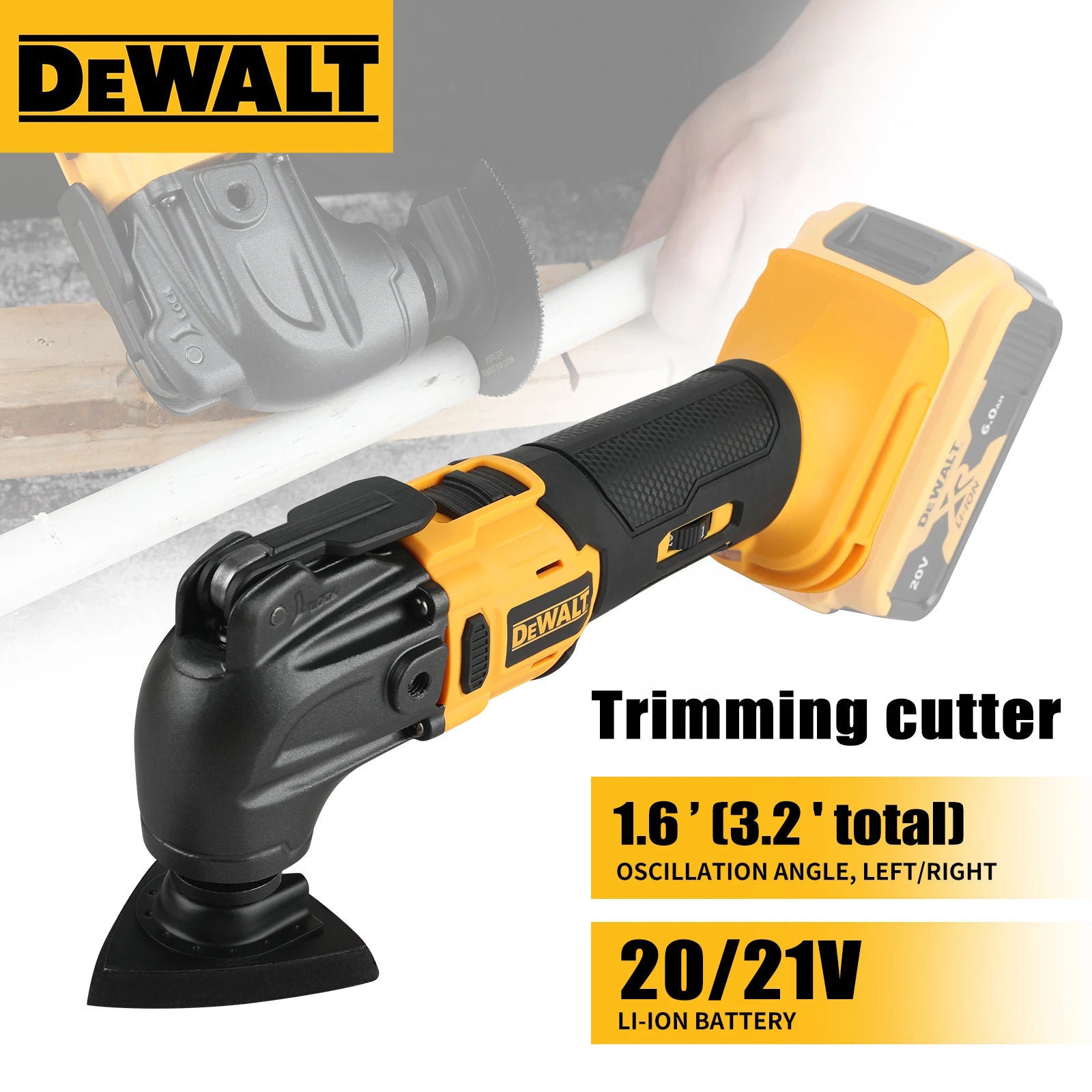 ⚡ MEGA SALE! DeWalt 20V MAX Brushless Oscillating Multi-Tool + 5 Accessories - Professional Cordless Cutting Kit