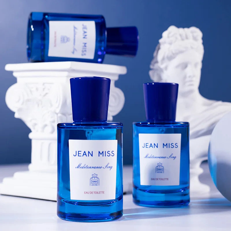Blue Mediterranean Fruity Perfume - Fresh Unisex Fragrance (50ml)