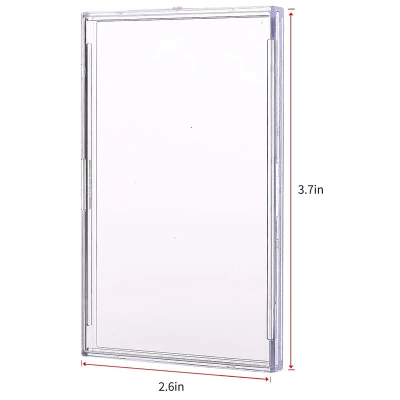 Hard Acrylic Card Case – Clear Top Loader Sleeves for Trading Cards