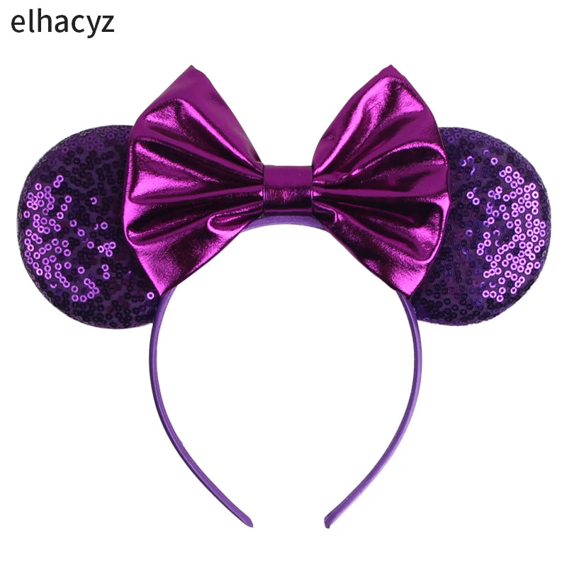 Disney Minnie Mouse Ear Hairband – Princess Party Gift for Girls & Disney Fans