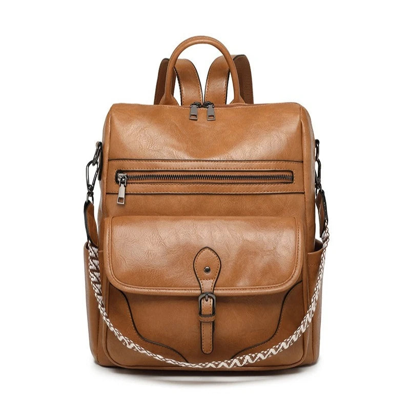 Women's Backpack Purse - PU Leather Fashion Anti-Theft Travel Bag
