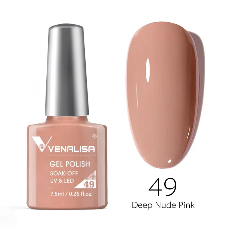 Full Coverage Gel Nail Polish – Semi-Permanent UV LED Gel for Salon & Home Use