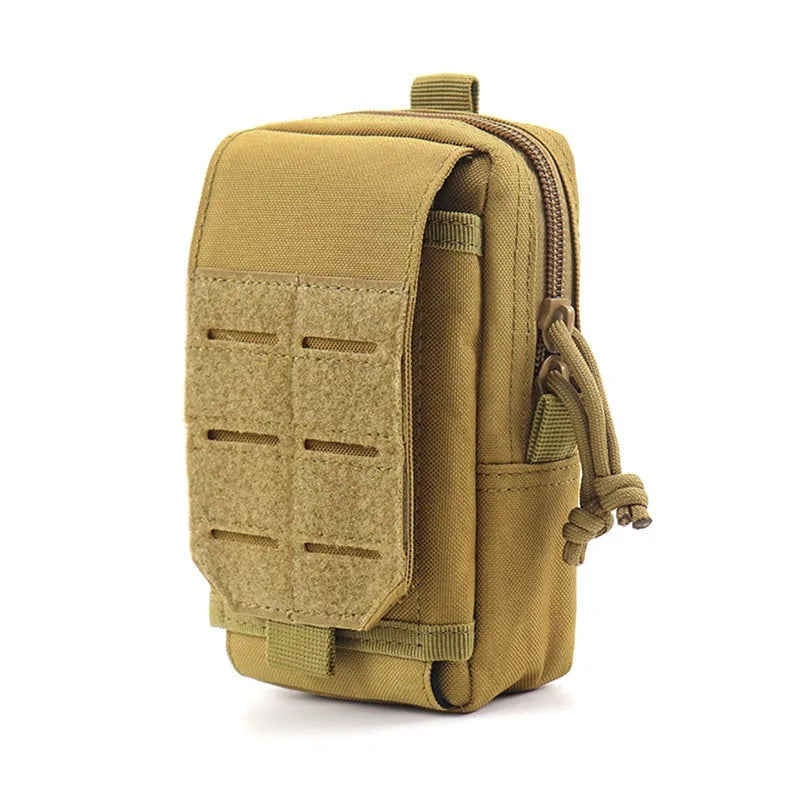 Tactical MOLLE Waist Bag - EDC Pouch for Camping & Hiking