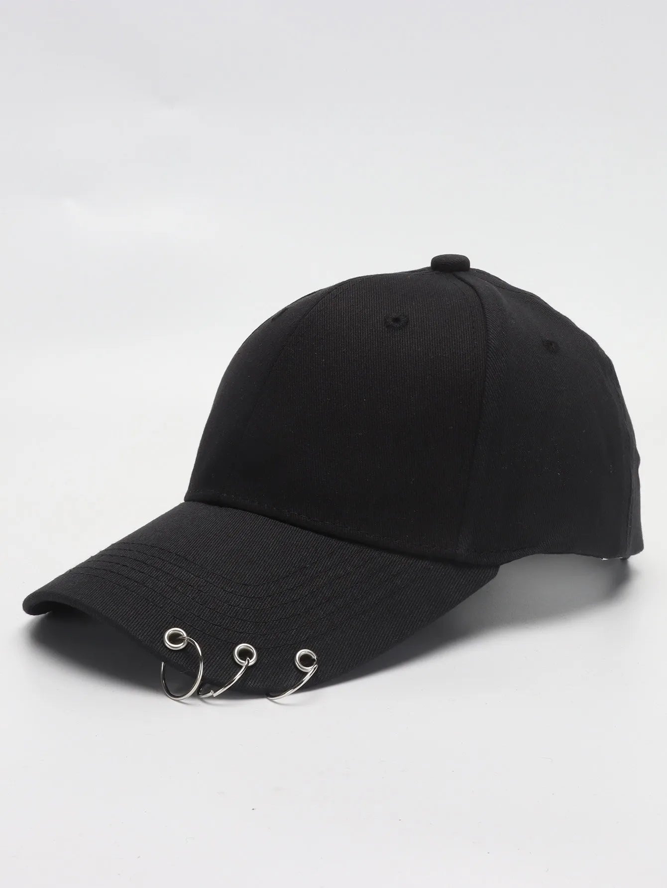 Ring Circle Baseball Cap - Korean K-Pop Style Snapback Dad Hat for Men & Women