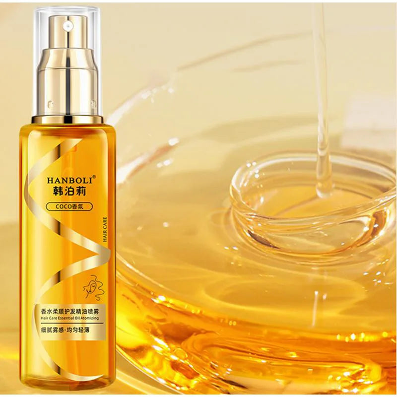 Aromatherapy Hair Oil Spray 100ml - Nourishing & Moisturizing Treatment for Soft, Healthy Hair
