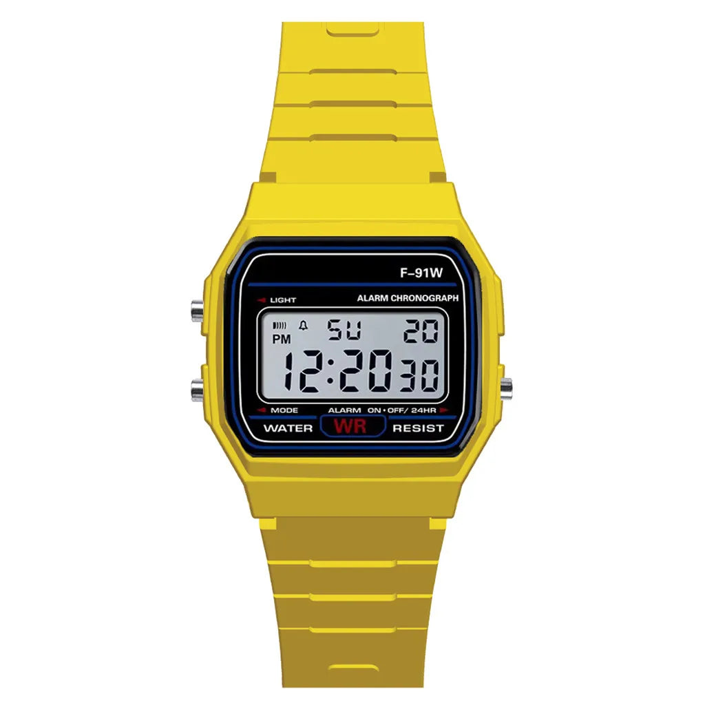 Kids LED Sports Watch - Waterproof Digital Watch with Alarm for Boys & Girls
