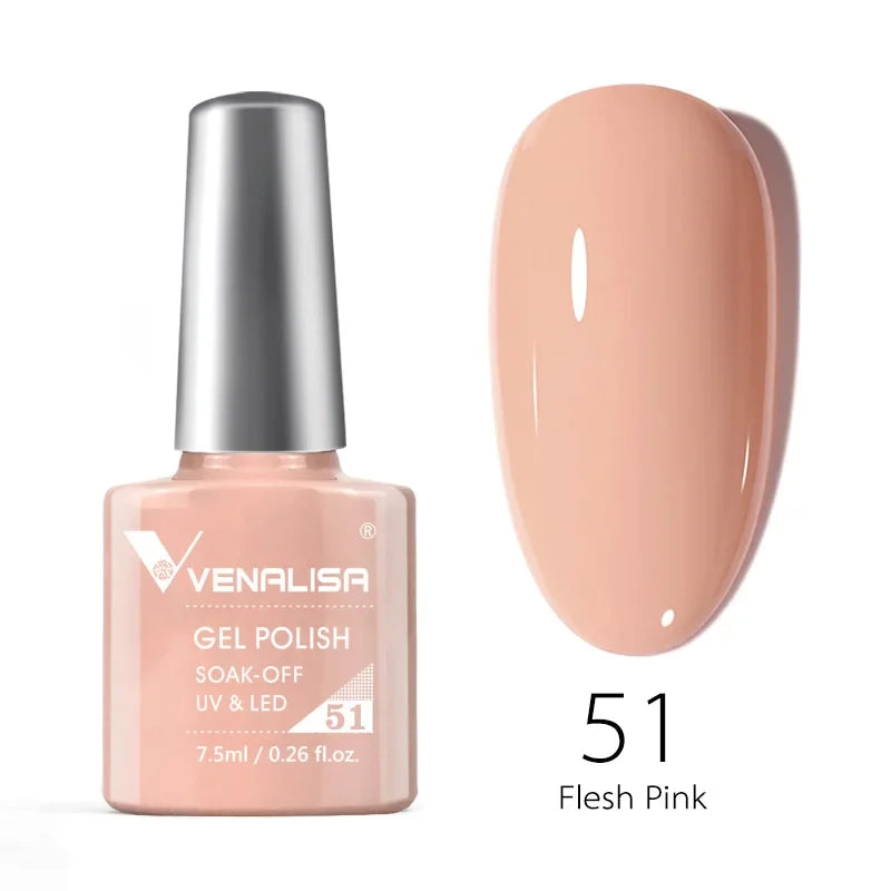 Full Coverage Gel Nail Polish – Semi-Permanent UV LED Gel for Salon & Home Use