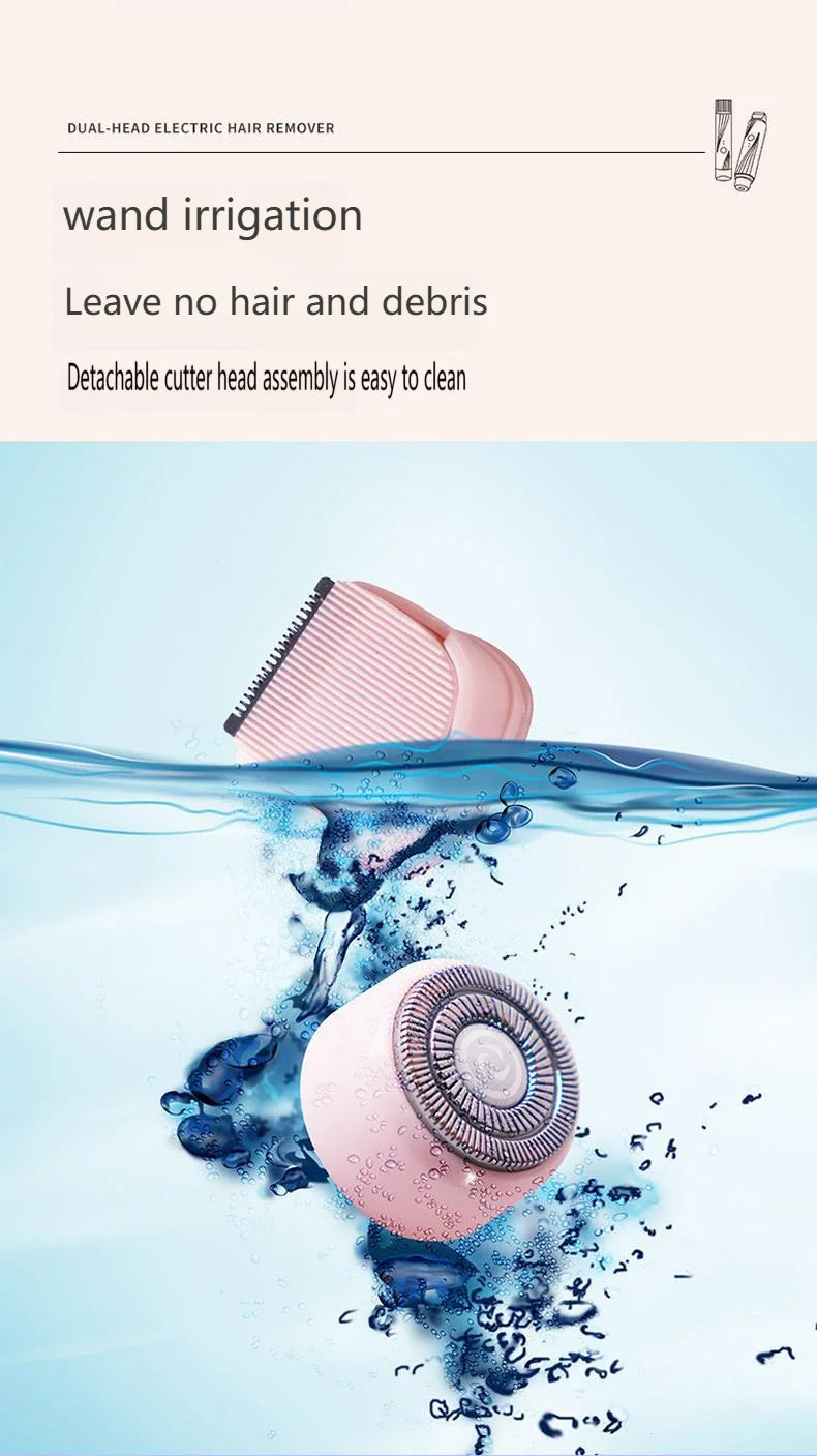 Electric Full Body Hair Remover for Women - Bikini, Legs, Underarms & Face