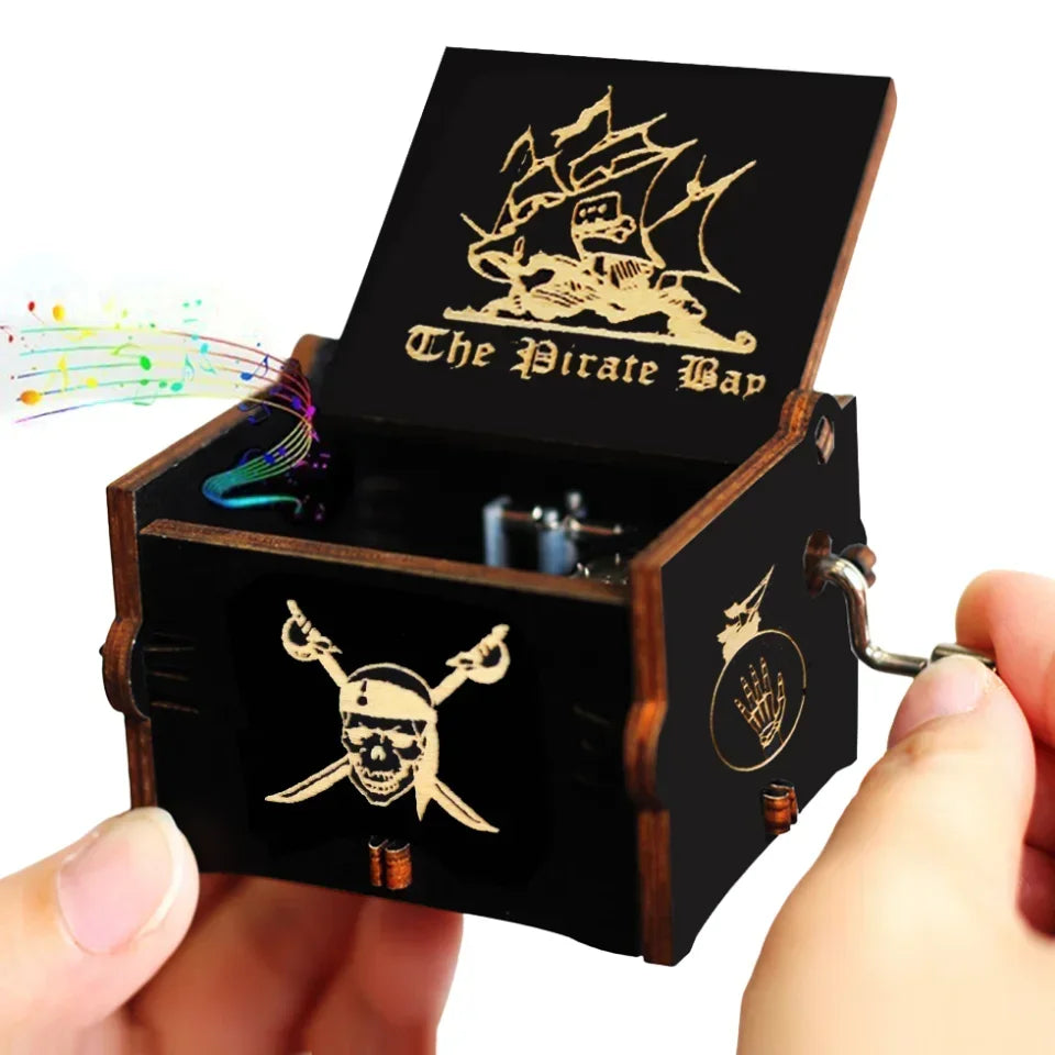 Jurassic Park Wooden Music Box – Gift Toy