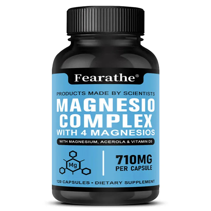 Magnesium 4-in-1 Complex - Sleep, Muscle Recovery & Stress Relief Support
