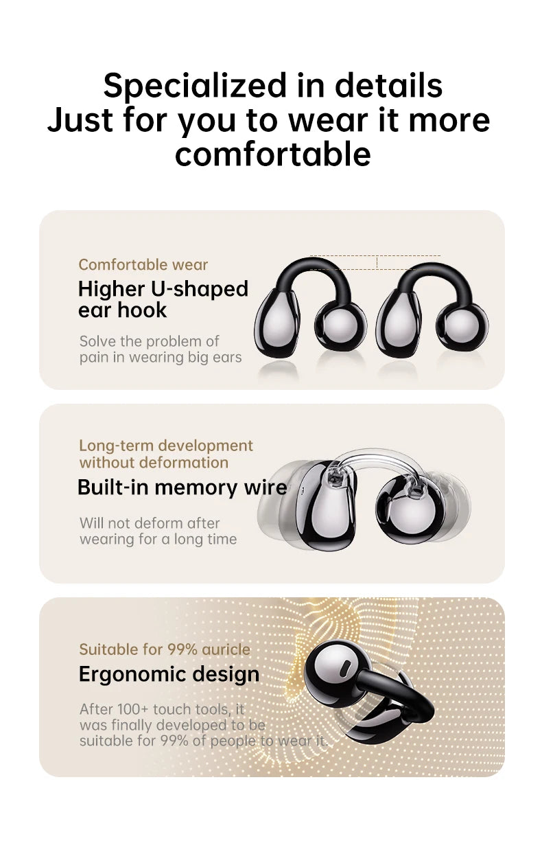AI Translation Earbuds – True Wireless with ANC, LED Display & Wireless Charging Case
