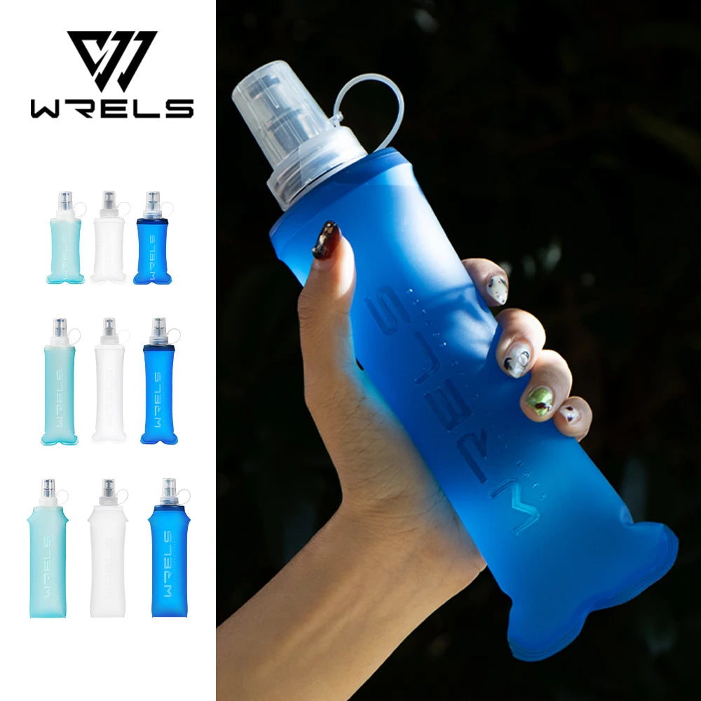🏃 FITS IN YOUR POCKET! Soft Collapsible Water Bottle - Ultra-Portable Hydration 💧