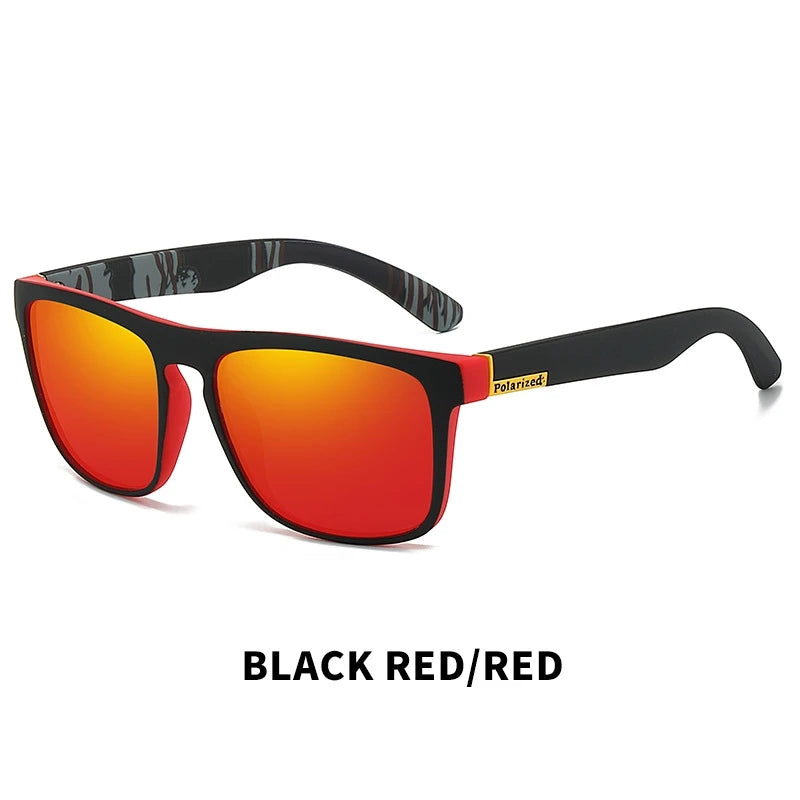 Vintage Square Polarized Sunglasses - UV400 Designer Eyewear for Men & Women