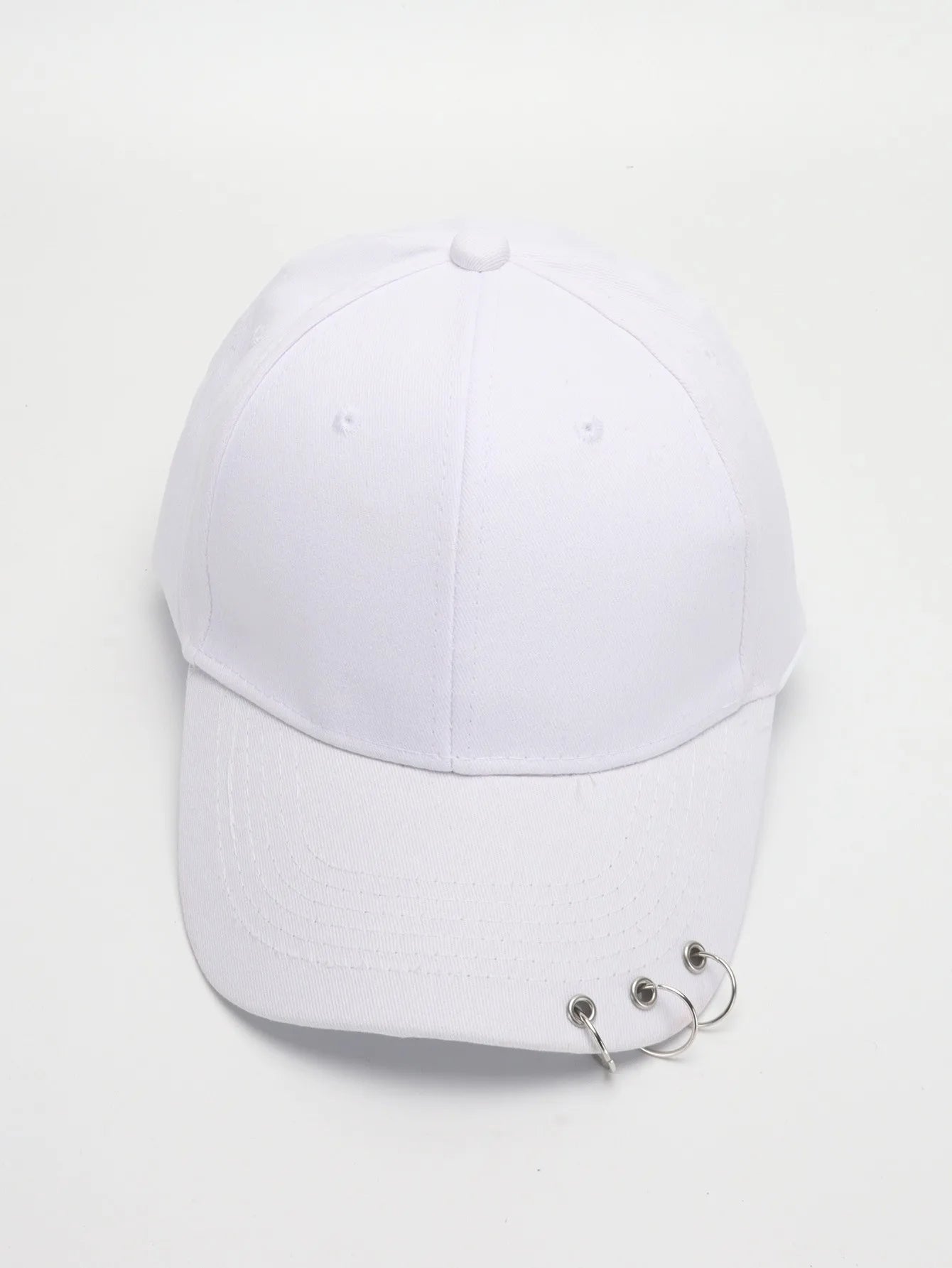 Ring Circle Baseball Cap - Korean K-Pop Style Snapback Dad Hat for Men & Women