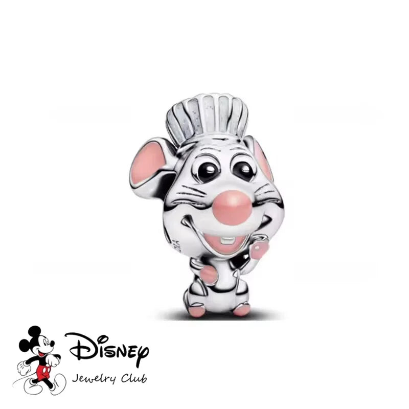 Disney Charm Beads Bracelet – Mickey & Stitch Style
