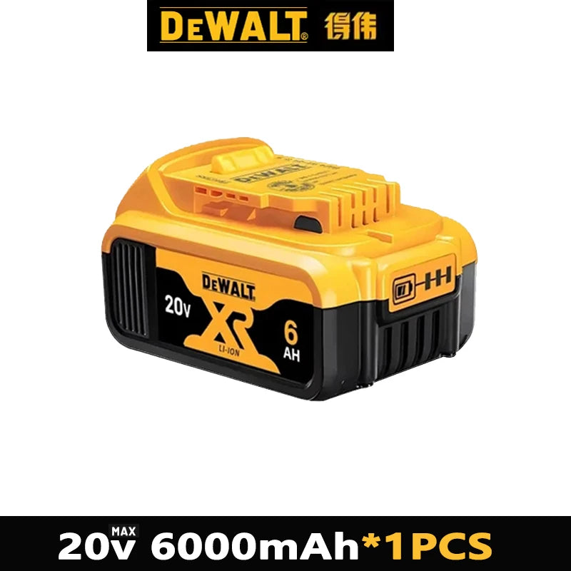 🔋 FLASH SALE! 100% Original DeWalt 20V 6.0Ah Battery 4-Pack - High Performance Lithium-Ion Power