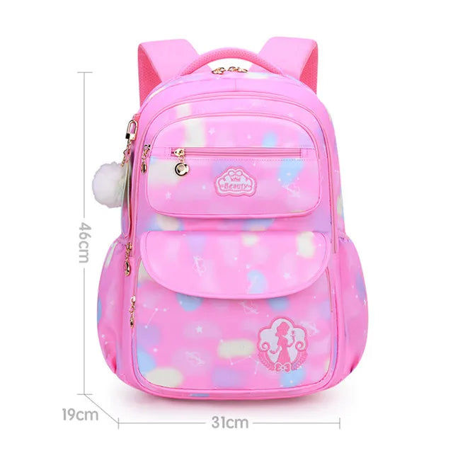 School Backpack for Girls - Kids Teen Women Bookbag for Primary & Secondary Students