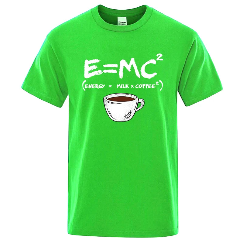 Men’s Cotton Graphic T-Shirt Casual Funny Tee