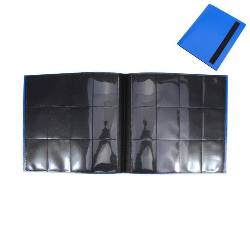 Trading Card Binder – 4/9/12 Pocket Portable Storage for Pokemon, Baseball & Sports Cards