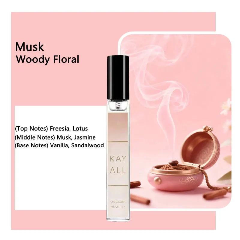 Elegant Sweet Fruity Floral Women's Perfume - Woody Base Romantic Eau de Parfum (10ml)