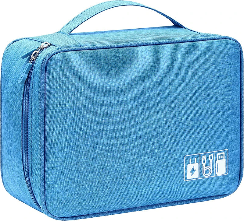 Waterproof Cable Storage Bag – Digital Electronics Organizer