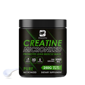 Creatine Monohydrate Powder - Muscle Building, Strength & Performance Supplement