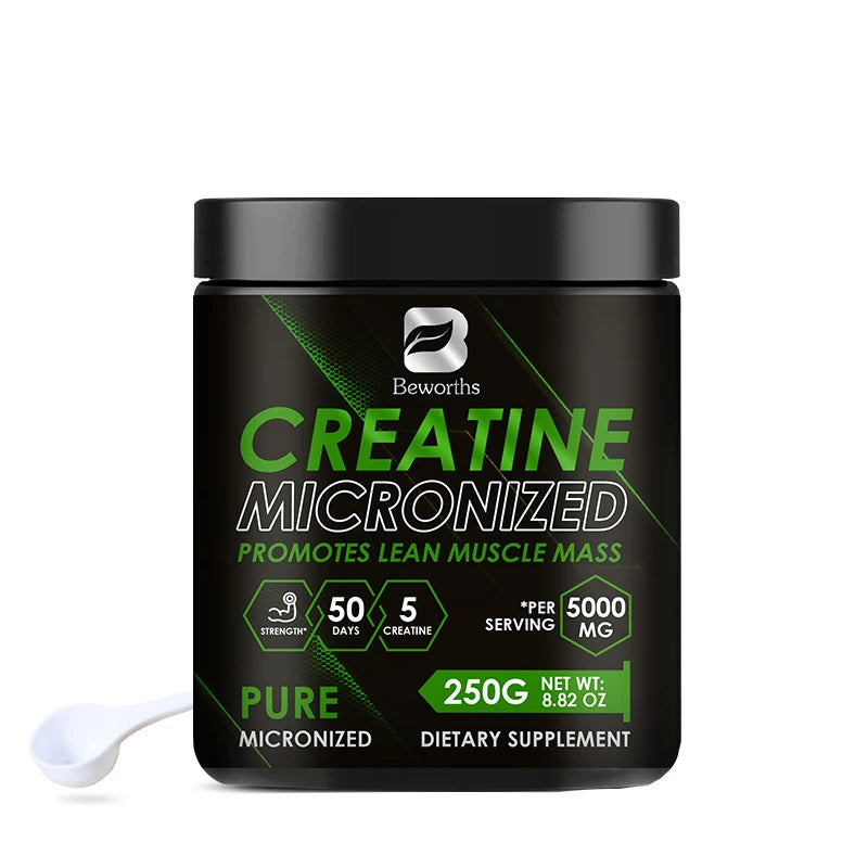 Creatine Monohydrate Powder - Muscle Building, Strength & Performance Supplement