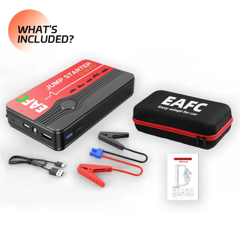 🚨 NEVER GET STRANDED AGAIN! 600A Jump Starter - Your Pocket-Sized Tow Truck 🔋