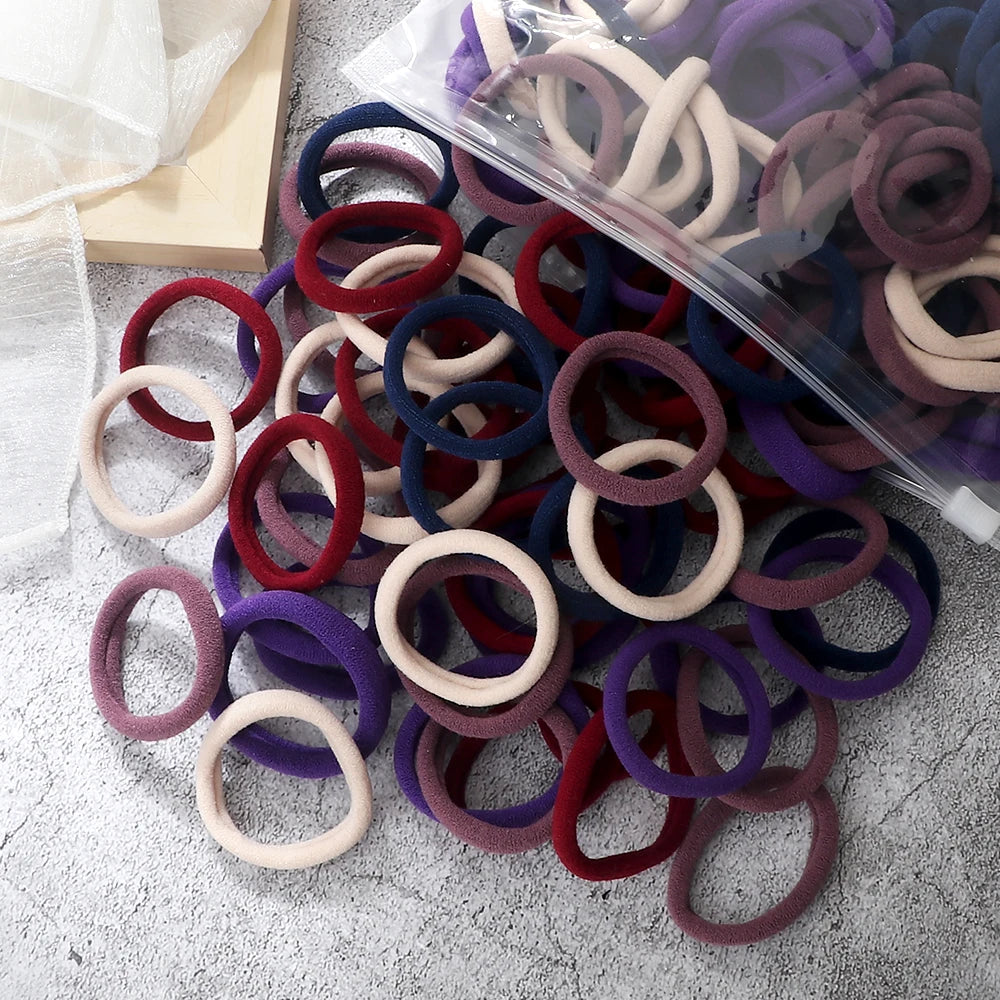 Basic Hair Bands – Solid Color Elastic Headbands for Women & Girls | Everyday Essential