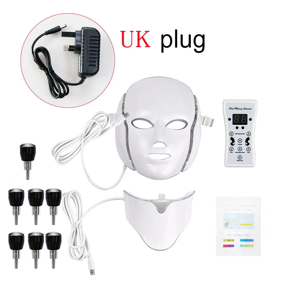 Electric Facial Skin Care Device – 6-in-1 Anti-Aging & Skin Rejuvenation Tool