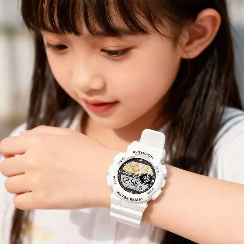The Simpsons Anime Waterproof Watch – Sports Chronograph Electronic Watch for Boys & Girls