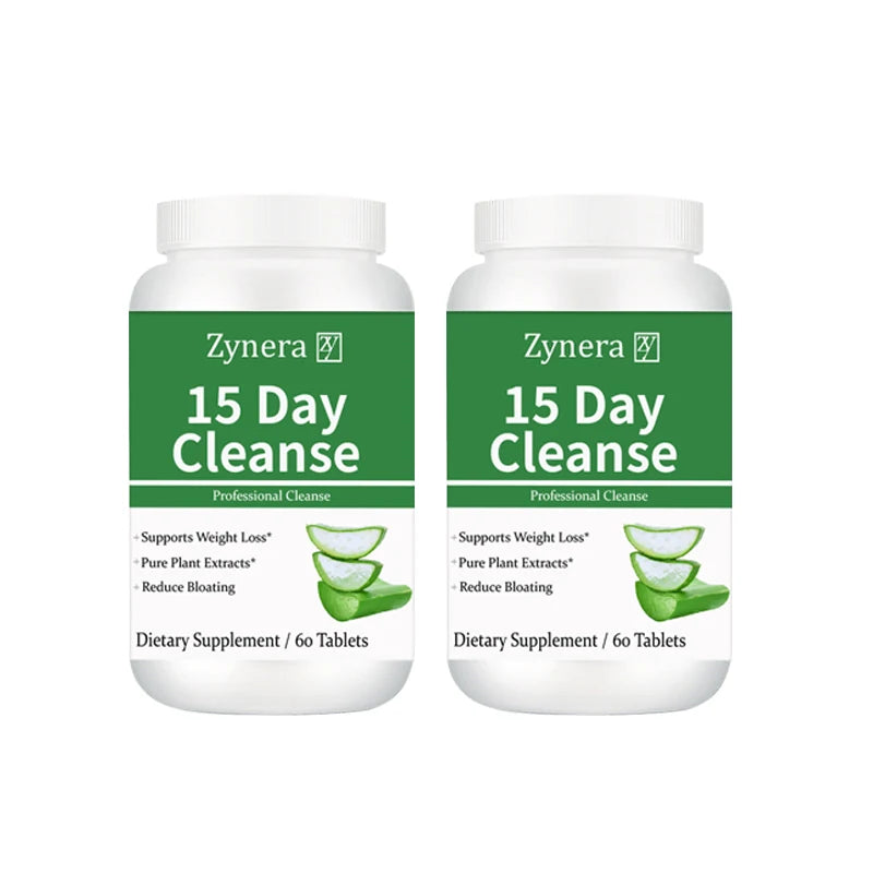 Aloe Vera Detox & Slimming Capsules - Powerful Fat Burner for Men & Women
