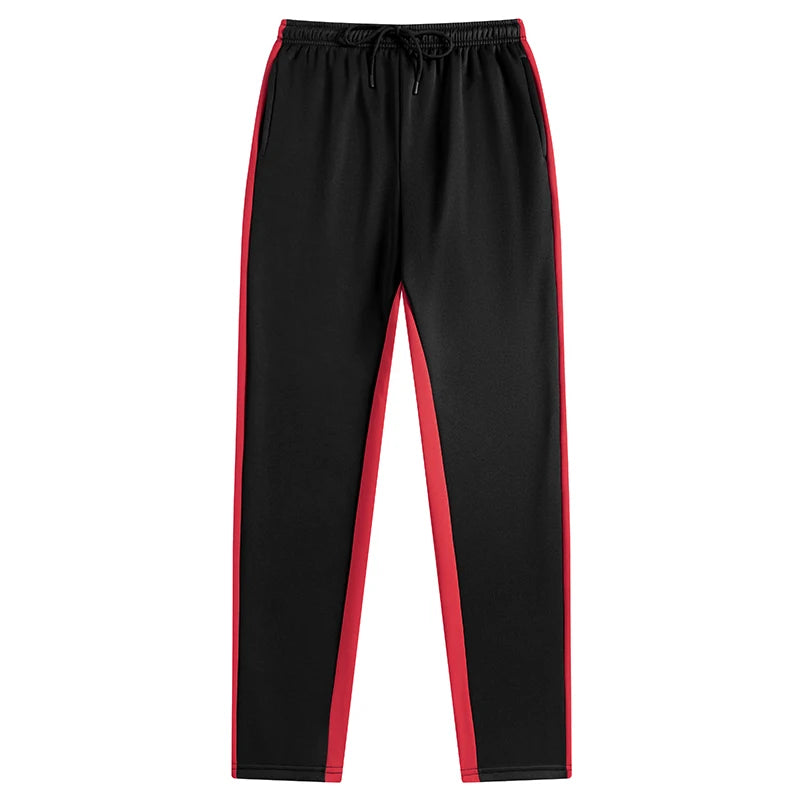 Men's Colorblock Athletic Joggers - Warm Workout Sweatpants