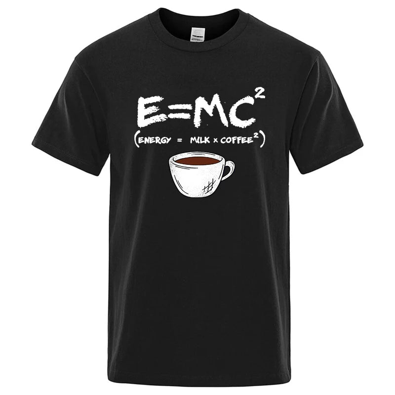 Men’s Cotton Graphic T-Shirt Casual Funny Tee