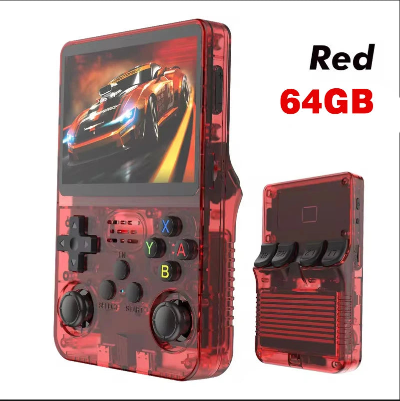 R36S Retro Handheld Game Console - 3.5" Linux System with 128GB Memory