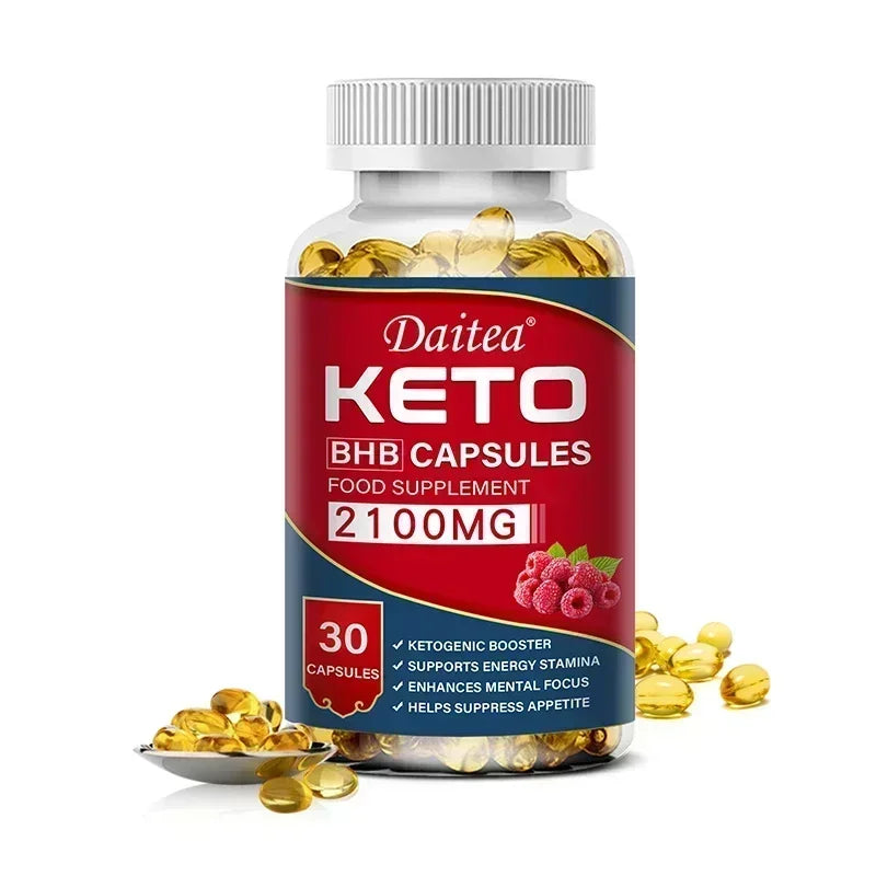 Keto BHB Capsules with Apple Cider Vinegar - Weight Loss, Energy & Focus Support