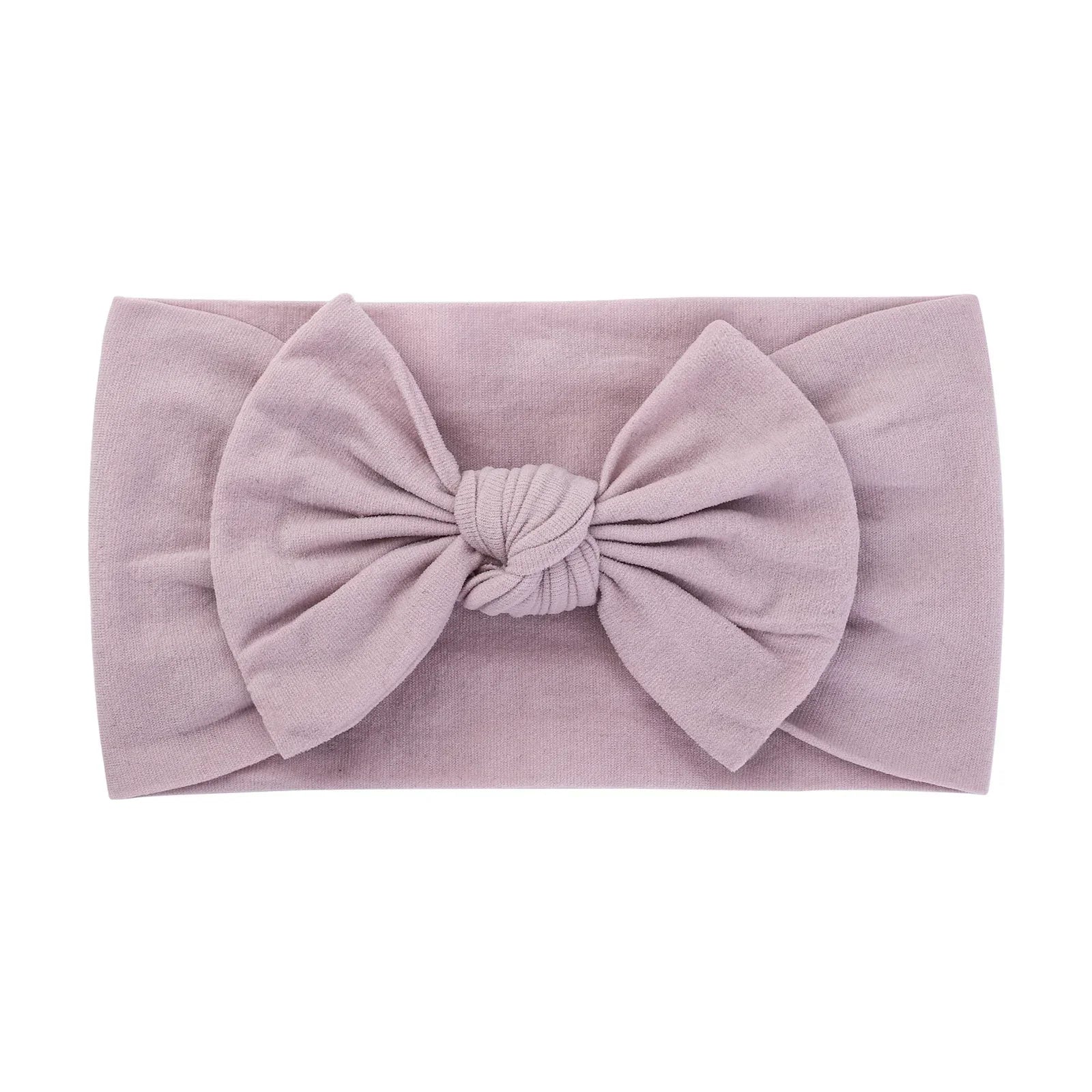 Baby Nylon Headscarf – Handmade Flower Elastic Headband for Newborns Ages 0–1
