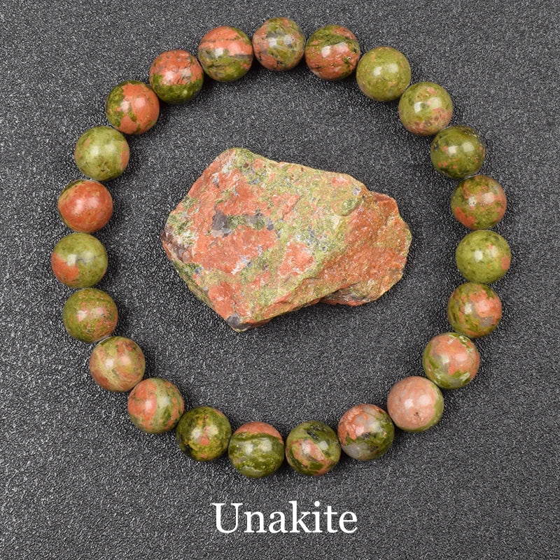 Golden Obsidian Beads Bracelet – Natural Energy Stone Jewelry for Protection & Strength