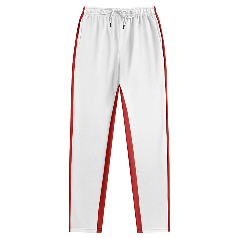 Men's Colorblock Athletic Joggers - Warm Workout Sweatpants